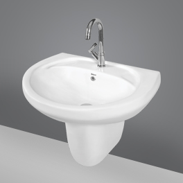 Wash Basin Half Pedestal