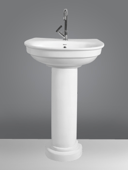 Aqua wash basin pedestal